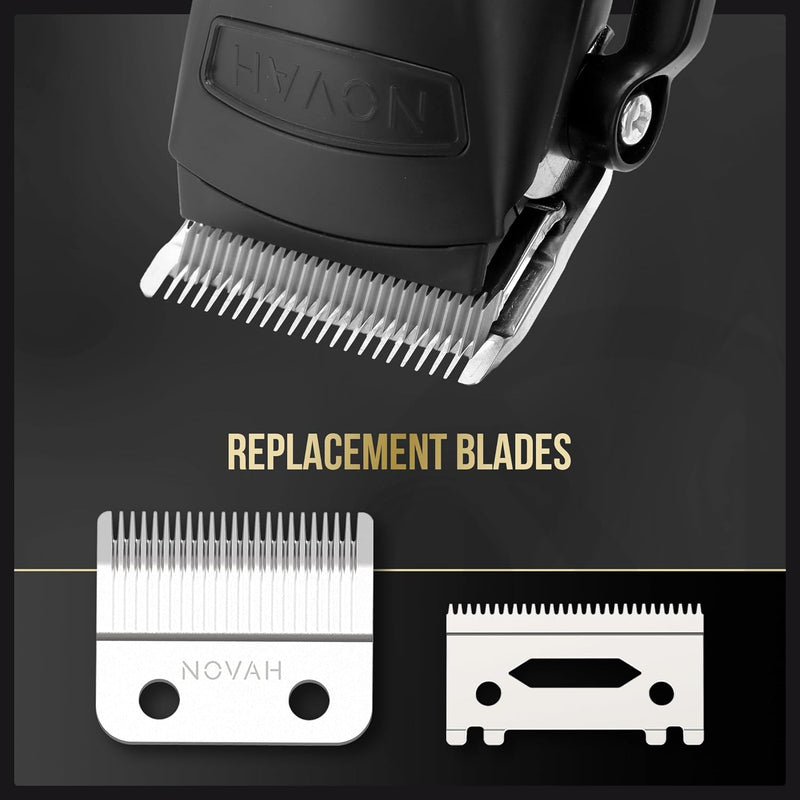 NOVAH Clipper Blade β Replacement (Silver)