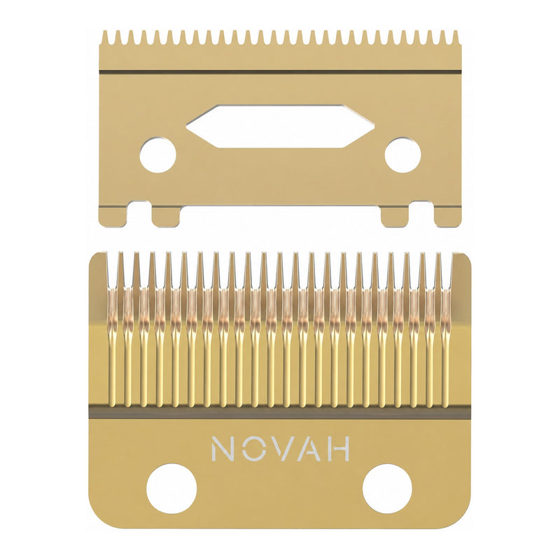 Novah Hair Clipper Gold Replacement Blade — Japanese steel taper