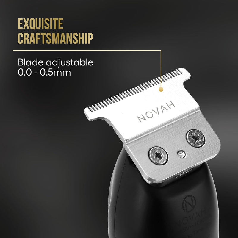 NOVAH Hair Trimmer Replacement Blade (Silver)