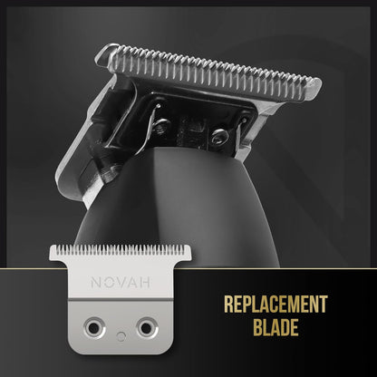 NOVAH Trimmer Blade — Replacement (Silver)