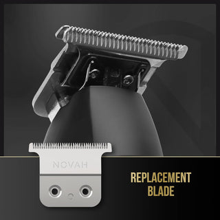 NOVAH Trimmer Blade — Replacement (Silver)