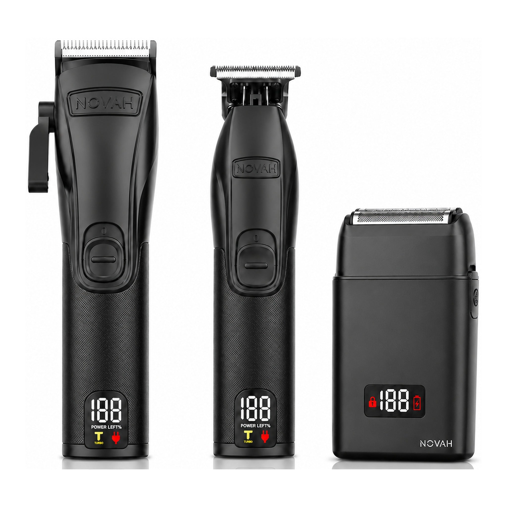 Professional Barber Kit — Cordless Clipper, Trimmer & Foil Shaver