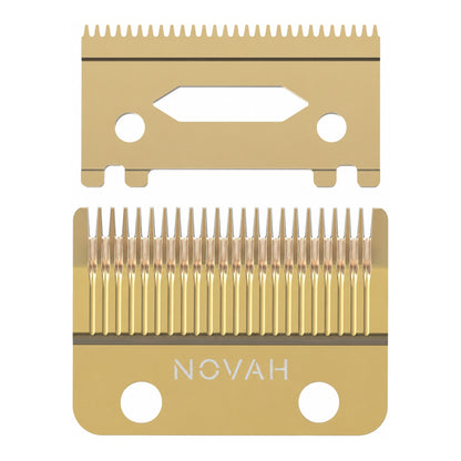 Novah Hair Clipper Gold Replacement Blade — Japanese steel taper